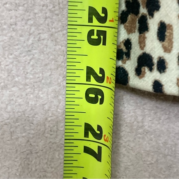 Tuckernuck Ashford Cropped Pants-Leopard Print-Women’s S-Business Casual-NEW-NWT - Picture 8 of 9